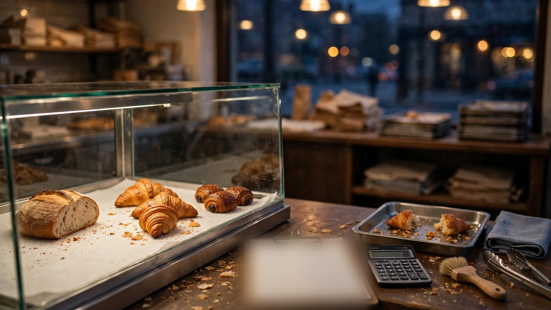 Bakery Display And Unsold P
