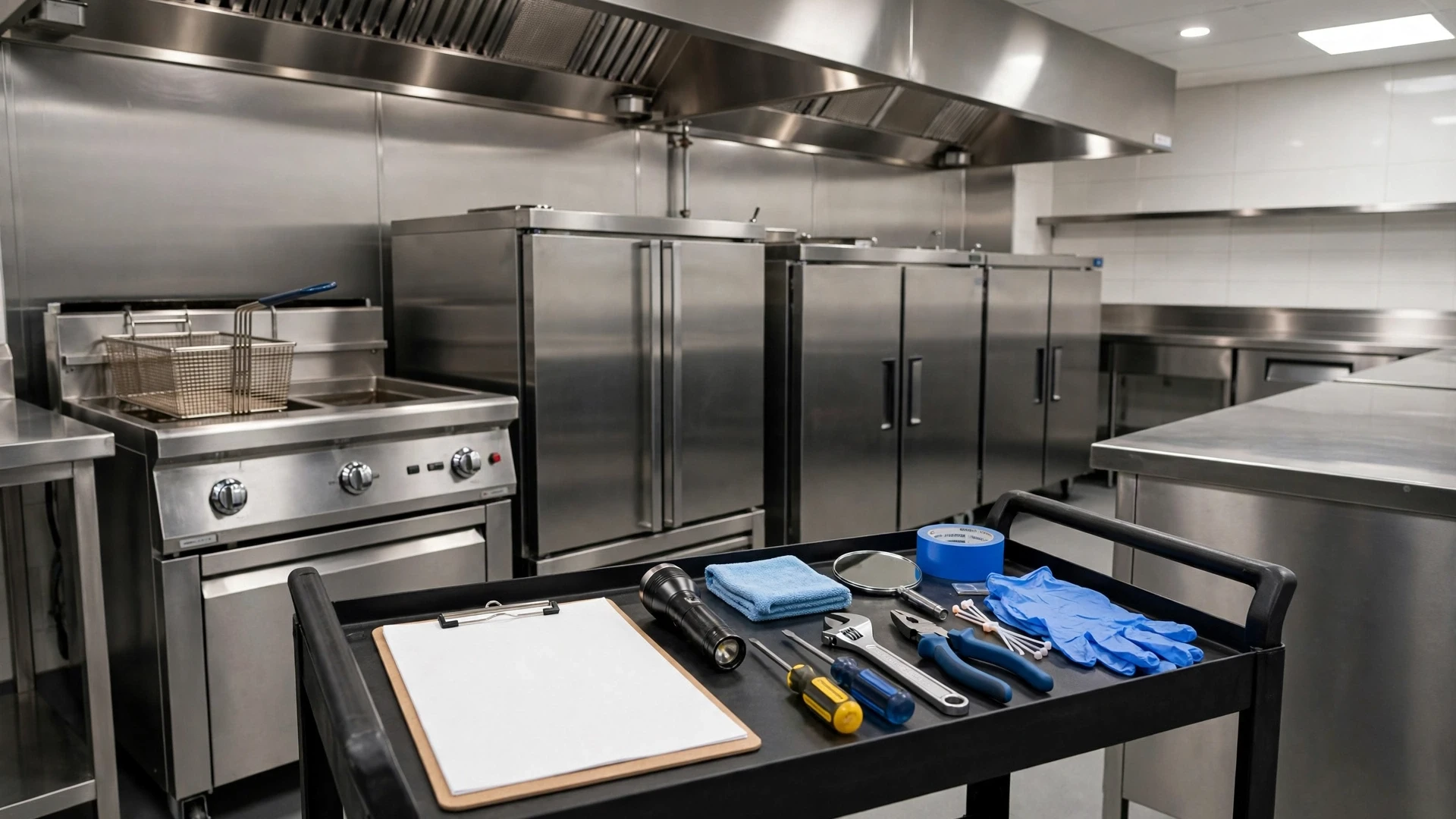 Commercial kitchen equipment review used for restaurant repair-versus-replacement planning