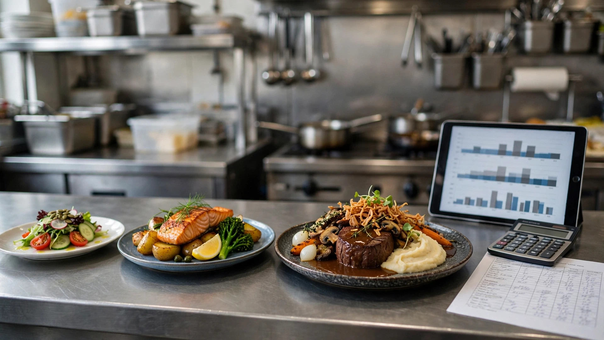 Restaurant menu profitability analysis used to evaluate discounts, promotions and contribution by item