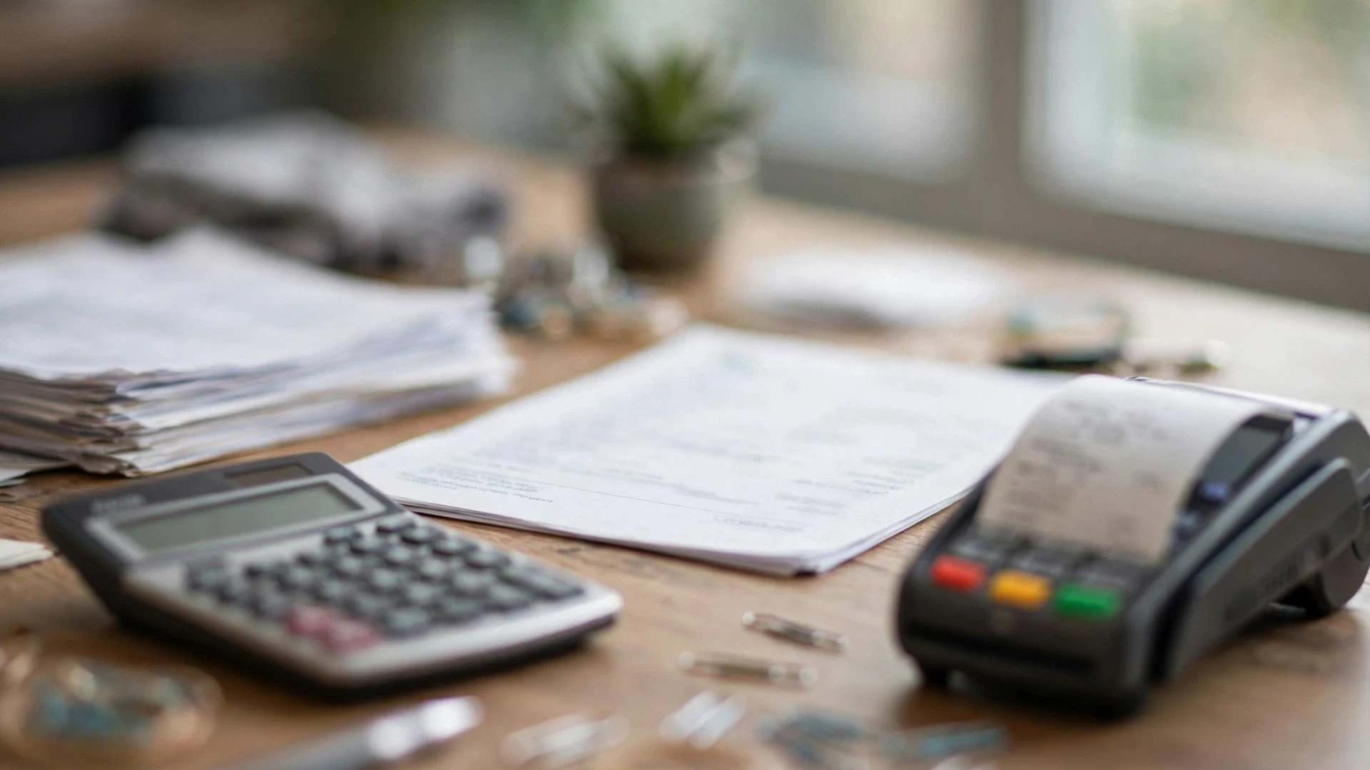Restaurant credit card processing fee analysis desk