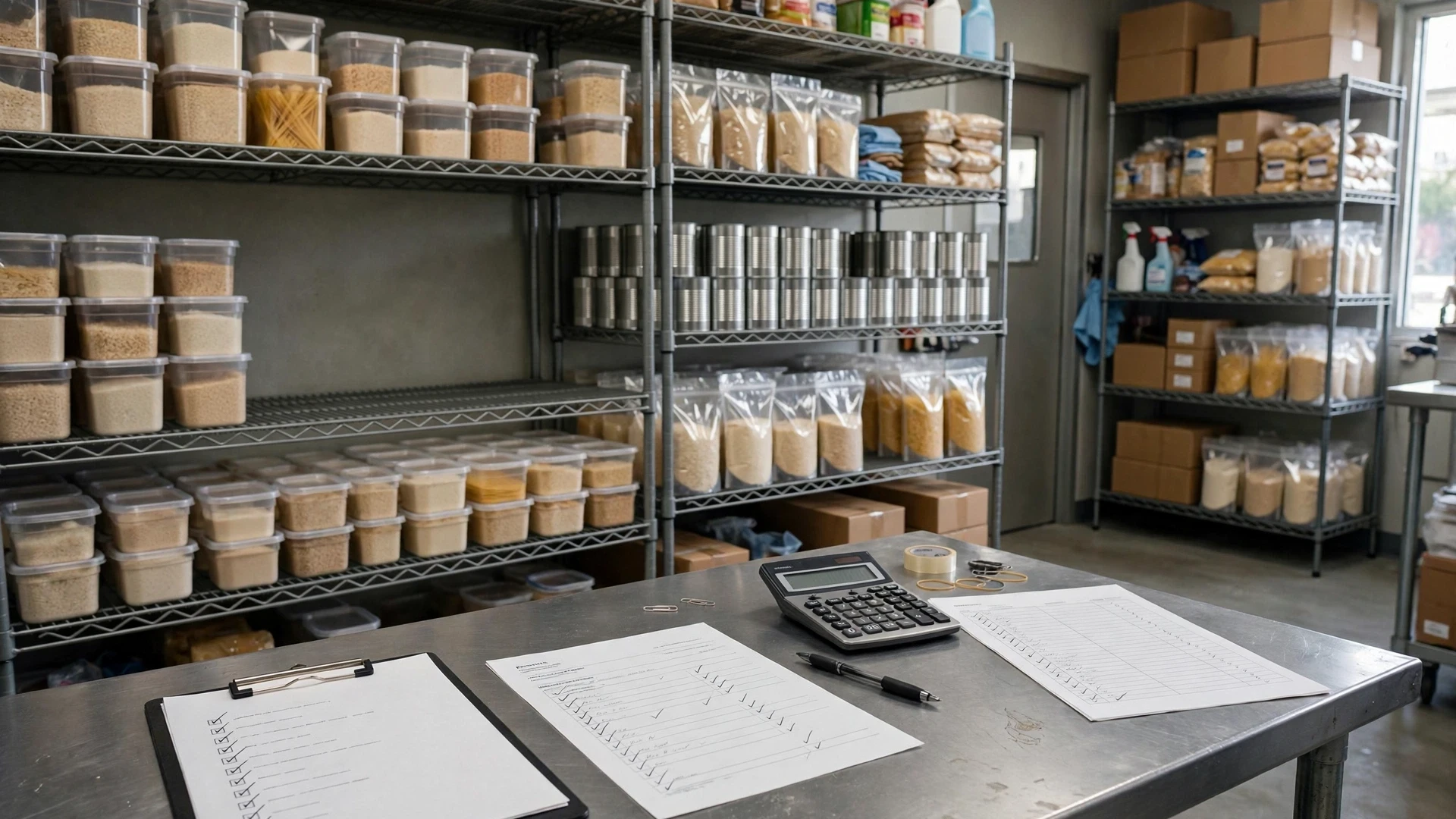 Restaurant storeroom inventory control and stockout analysis